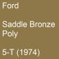 Preview: Ford, Saddle Bronze Poly, 5-T (1974).